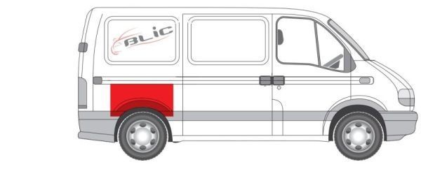 Vidinis sparno skydas BLIC 6504-03-5088590P