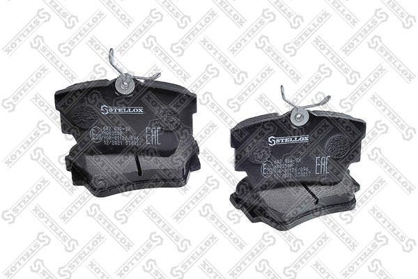 Stabdžių trinkelių rinkinys, diskinis stabdys STELLOX 602 030-SX
