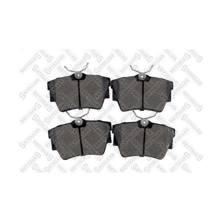 Stabdžių trinkelių rinkinys, diskinis stabdys STELLOX 602 030B-SX