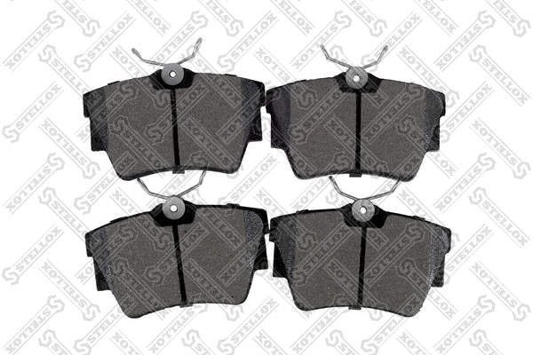 Stabdžių trinkelių rinkinys, diskinis stabdys STELLOX 602 030B-SX