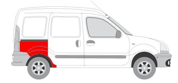 Vidinis sparno skydas BLIC 6504-03-6010582P