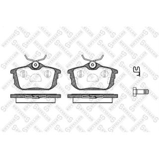 Stabdžių trinkelių rinkinys, diskinis stabdys STELLOX 616 002B-SX