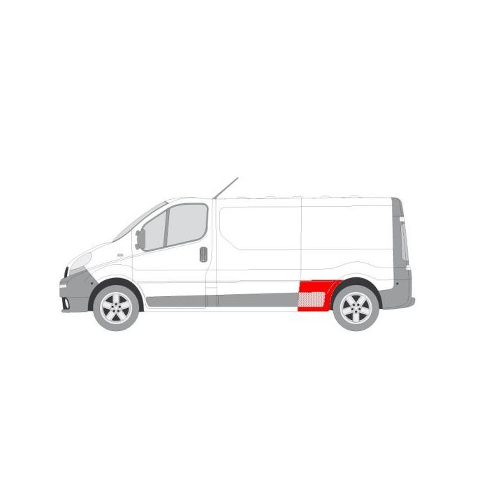 Vidinis sparno skydas BLIC 6504-03-6061581P