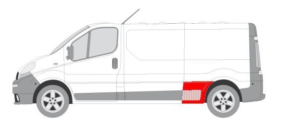 Vidinis sparno skydas BLIC 6504-03-6061581P