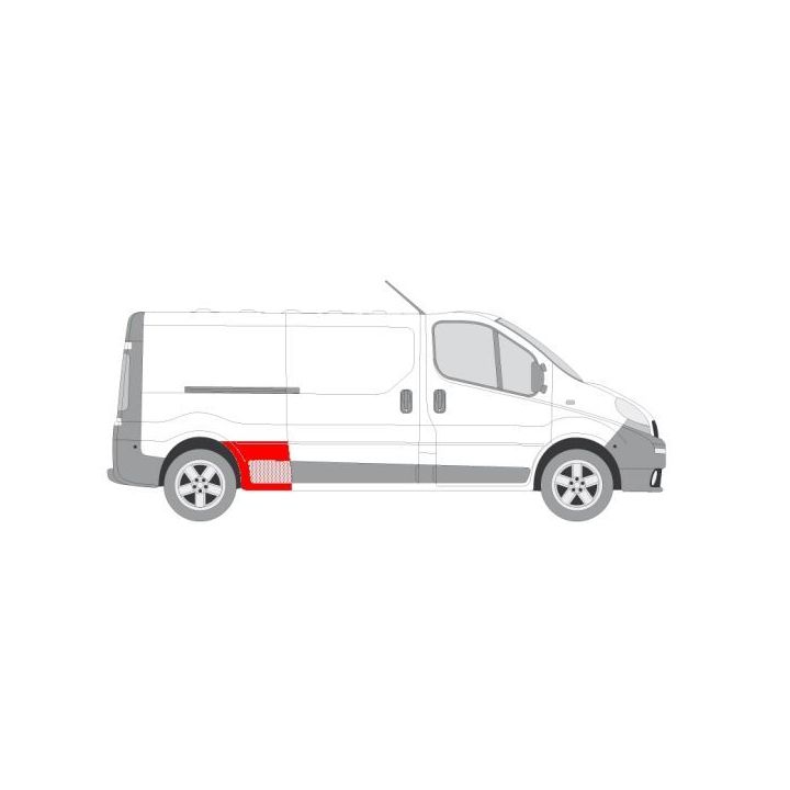 Vidinis sparno skydas BLIC 6504-03-6061582P