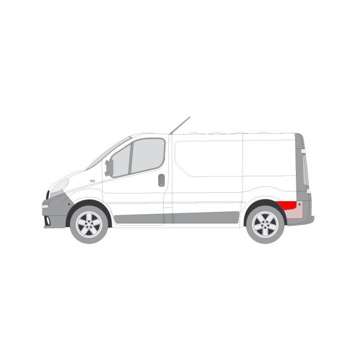 Vidinis sparno skydas BLIC 6504-03-6061583P