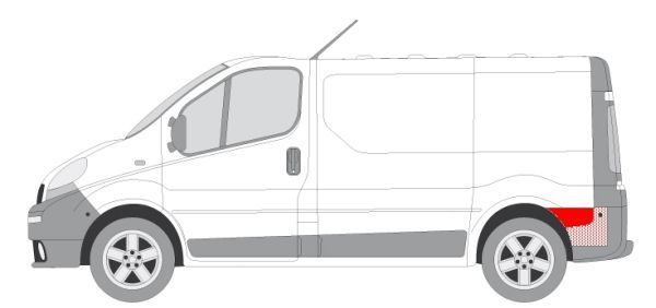 Vidinis sparno skydas BLIC 6504-03-6061583P