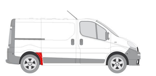 Vidinis sparno skydas BLIC 6504-03-6061586P