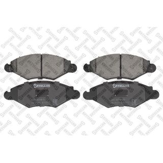 Stabdžių trinkelių rinkinys, diskinis stabdys STELLOX 654 020B-SX