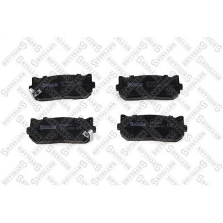 Stabdžių trinkelių rinkinys, diskinis stabdys STELLOX 660 002B-SX