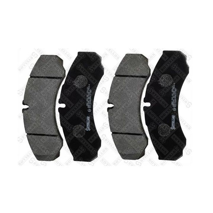 Stabdžių trinkelių rinkinys, diskinis stabdys STELLOX 662 000-SX