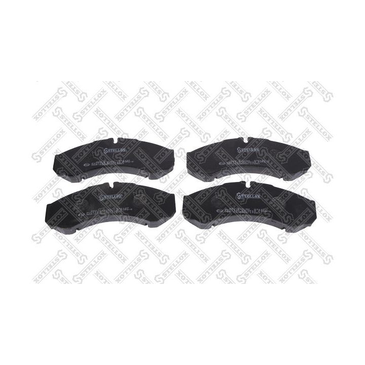 Stabdžių trinkelių rinkinys, diskinis stabdys STELLOX 662 010-SX