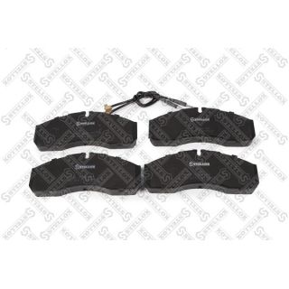 Stabdžių trinkelių rinkinys, diskinis stabdys STELLOX 662 012B-SX