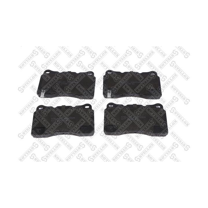 Stabdžių trinkelių rinkinys, diskinis stabdys STELLOX 677 032B-SX