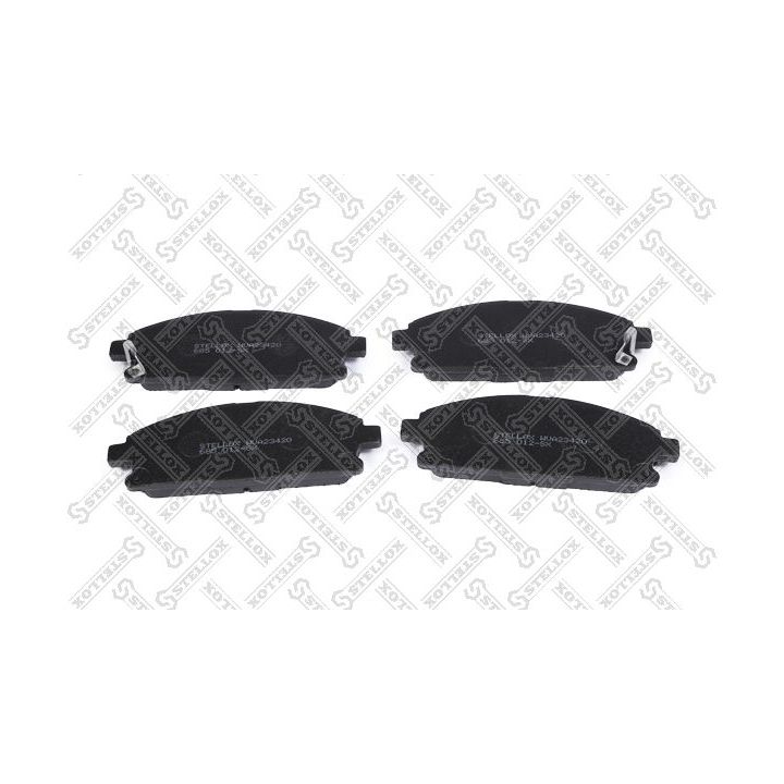 Stabdžių trinkelių rinkinys, diskinis stabdys STELLOX 685 012-SX