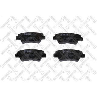 Stabdžių trinkelių rinkinys, diskinis stabdys STELLOX 689 010-SX