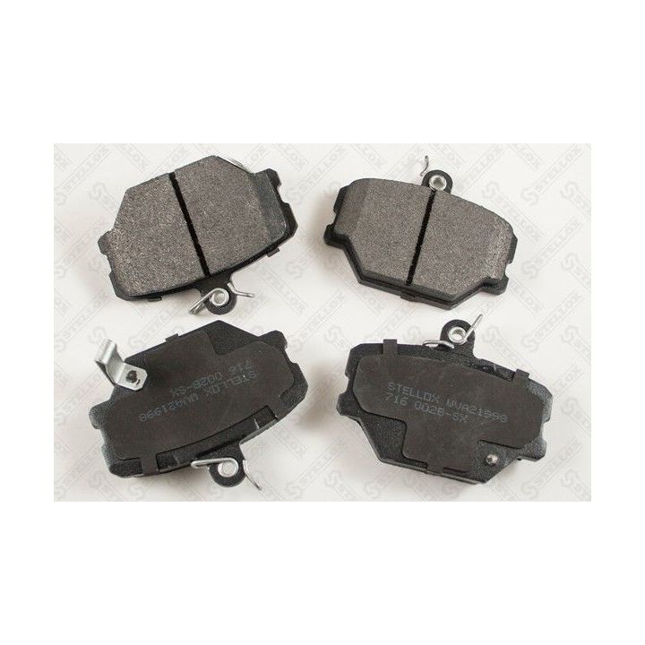 Stabdžių trinkelių rinkinys, diskinis stabdys STELLOX 716 002B-SX