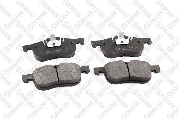 Stabdžių trinkelių rinkinys, diskinis stabdys STELLOX 730 000-SX