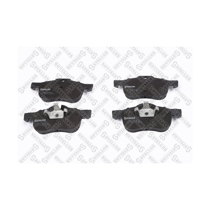 Stabdžių trinkelių rinkinys, diskinis stabdys STELLOX 730 000B-SX