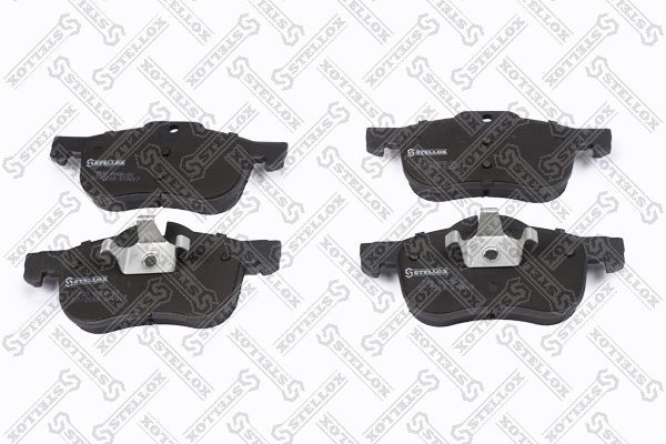 Stabdžių trinkelių rinkinys, diskinis stabdys STELLOX 730 000B-SX