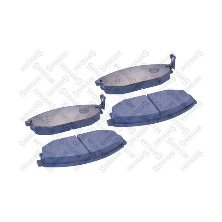 Stabdžių trinkelių rinkinys, diskinis stabdys STELLOX 745 002B-SX