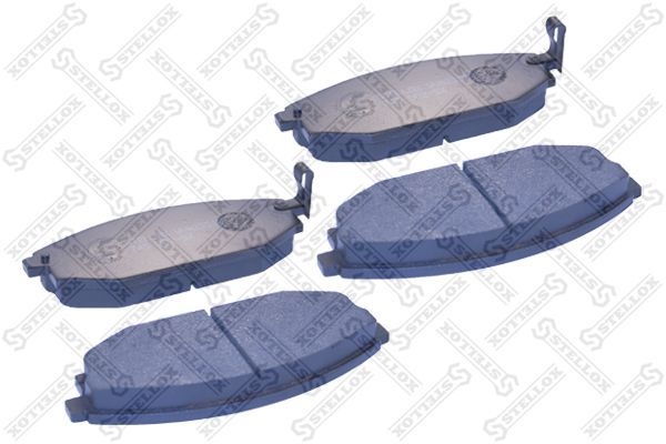 Stabdžių trinkelių rinkinys, diskinis stabdys STELLOX 745 002B-SX