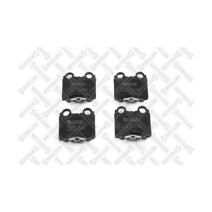 Stabdžių trinkelių rinkinys, diskinis stabdys STELLOX 754 004B-SX