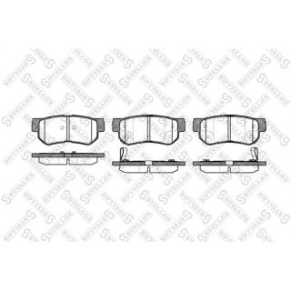 Stabdžių trinkelių rinkinys, diskinis stabdys STELLOX 757 002B-SX