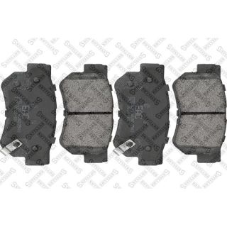 Stabdžių trinkelių rinkinys, diskinis stabdys STELLOX 757 022B-SX