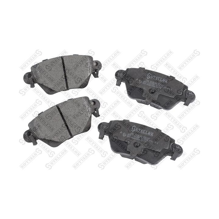 Stabdžių trinkelių rinkinys, diskinis stabdys STELLOX 788 000B-SX