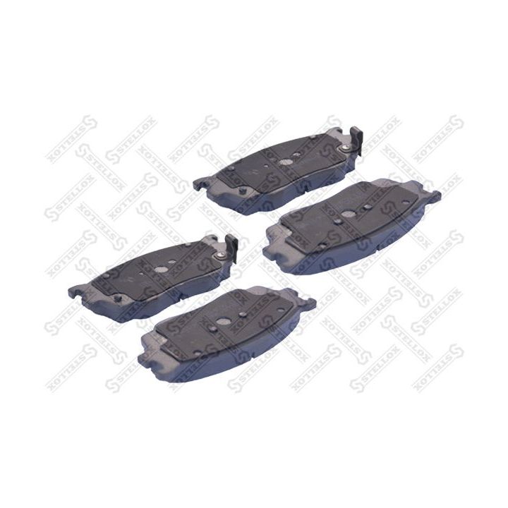 Stabdžių trinkelių rinkinys, diskinis stabdys STELLOX 811 002B-SX