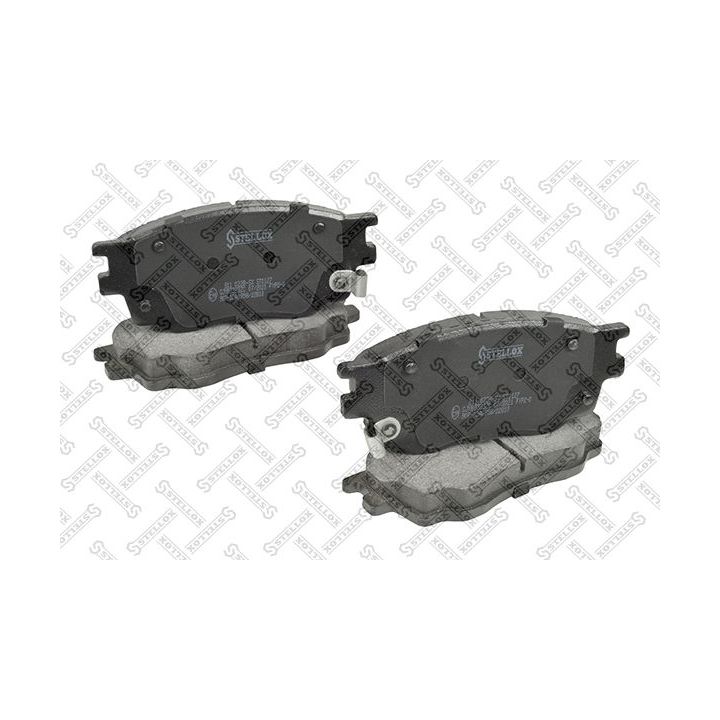 Stabdžių trinkelių rinkinys, diskinis stabdys STELLOX 811 022B-SX