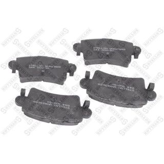 Stabdžių trinkelių rinkinys, diskinis stabdys STELLOX 844 000-SX