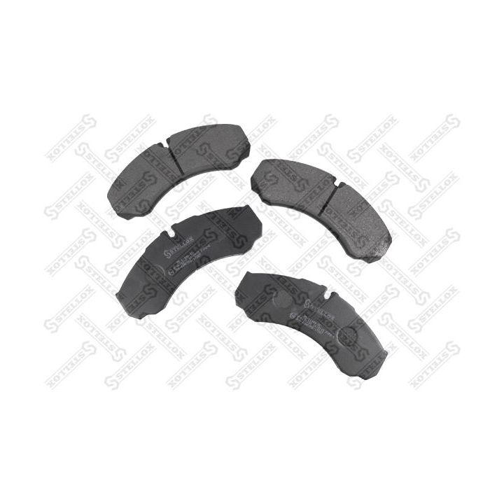 Stabdžių trinkelių rinkinys, diskinis stabdys STELLOX 85-01444-SX