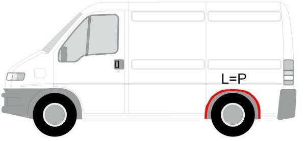 Vidinis sparno skydas BLIC 6505-06-2092590P