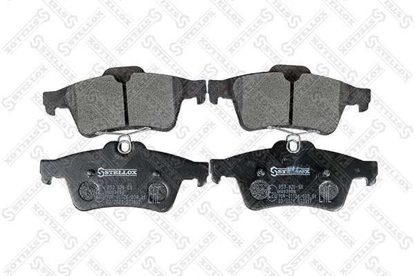 Stabdžių trinkelių rinkinys, diskinis stabdys STELLOX 853 020-SX