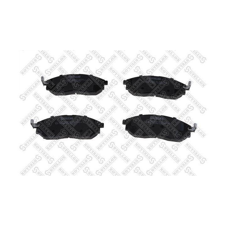 Stabdžių trinkelių rinkinys, diskinis stabdys STELLOX 863 014B-SX