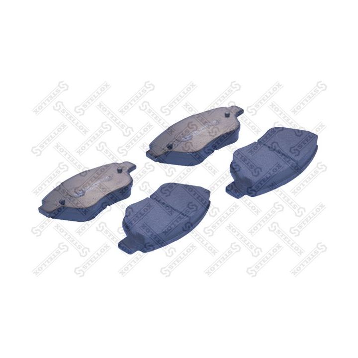 Stabdžių trinkelių rinkinys, diskinis stabdys STELLOX 869 010-SX