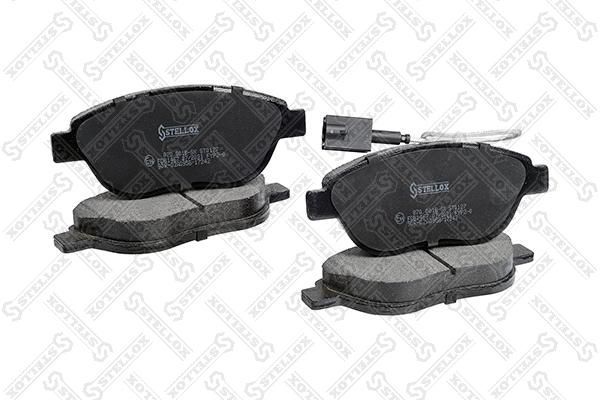Stabdžių trinkelių rinkinys, diskinis stabdys STELLOX 870 001B-SX