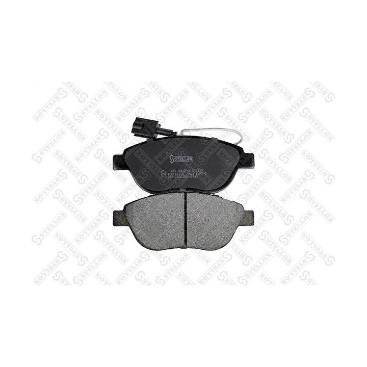 Stabdžių trinkelių rinkinys, diskinis stabdys STELLOX 870 001B-SX