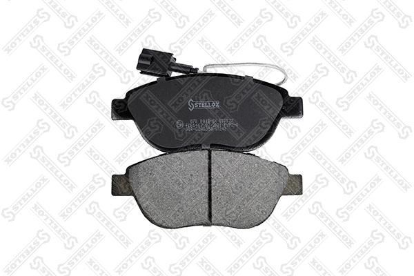 Stabdžių trinkelių rinkinys, diskinis stabdys STELLOX 870 001B-SX