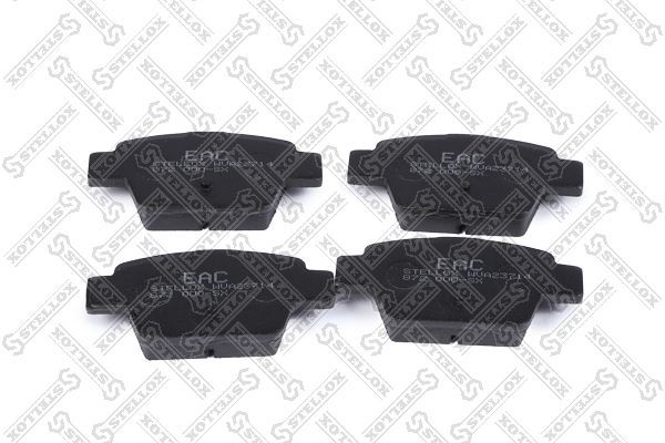 Stabdžių trinkelių rinkinys, diskinis stabdys STELLOX 872 000-SX