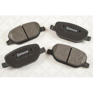 Stabdžių trinkelių rinkinys, diskinis stabdys STELLOX 889 000B-SX