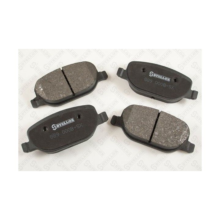 Stabdžių trinkelių rinkinys, diskinis stabdys STELLOX 889 000B-SX