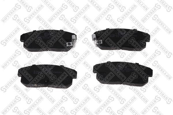 Stabdžių trinkelių rinkinys, diskinis stabdys STELLOX 894 011B-SX