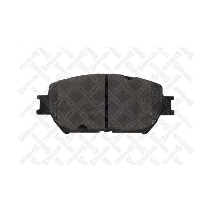 Stabdžių trinkelių rinkinys, diskinis stabdys STELLOX 895 000B-SX