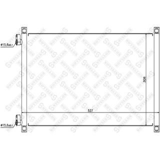 Kondensatorius, oro kondicionierius STELLOX 10-45091-SX