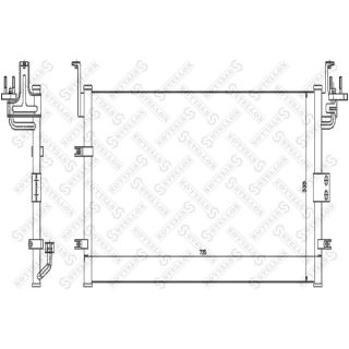 Kondensatorius, oro kondicionierius STELLOX 10-45104-SX