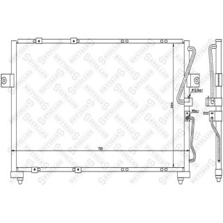 Kondensatorius, oro kondicionierius STELLOX 10-45112-SX