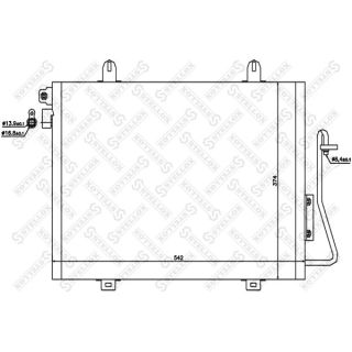Kondensatorius, oro kondicionierius STELLOX 10-45175-SX